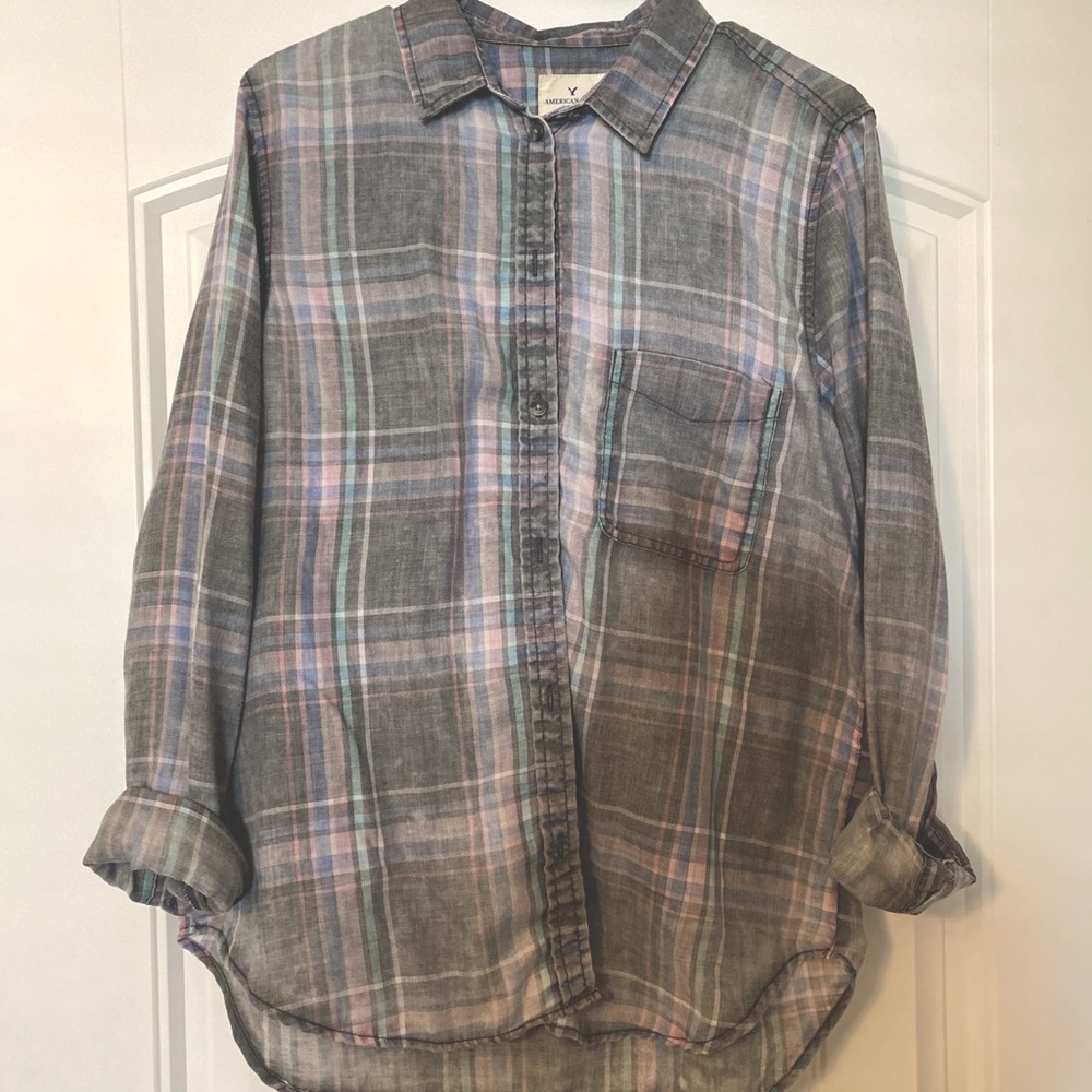 American Eagle Boyfriend Fit Flannel